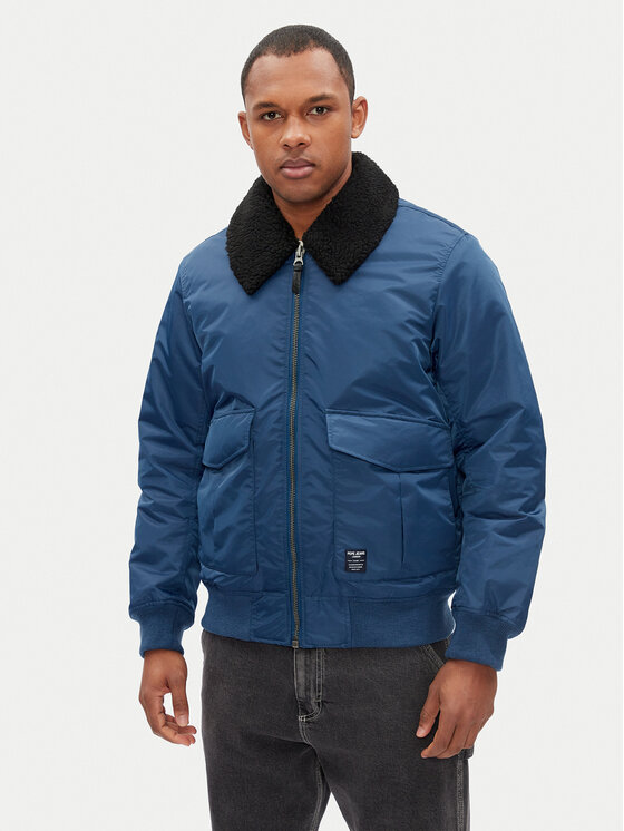 

Куртка-Бомбер стандартный крой Melvin PM403060 Pepe Jeans, синий