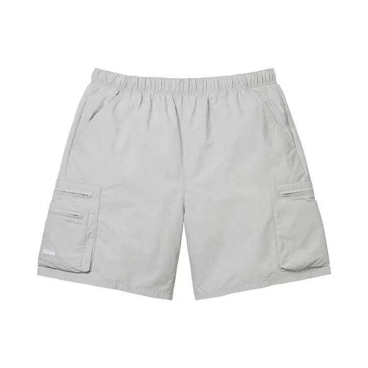 Шорты детские карго Supreme Ripstop, серый