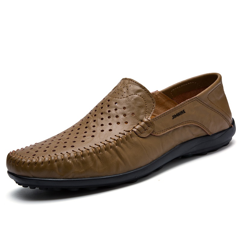 

Мужские лоферы Gommino King Jinmai, Yellow Brown