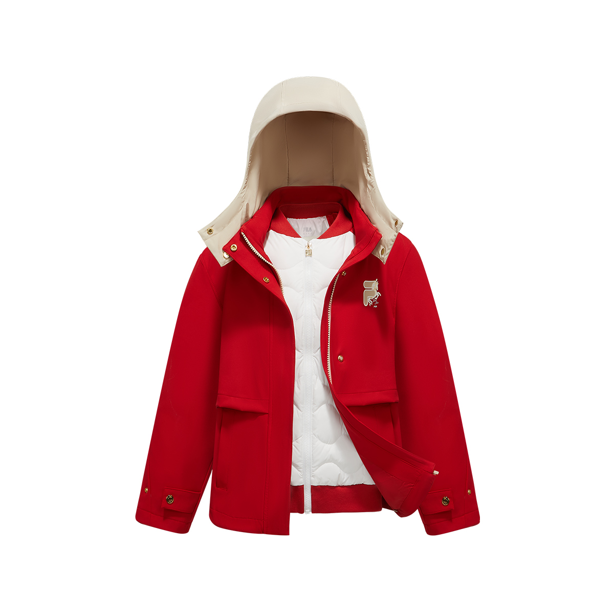 

Детский комплект куртка 2 Piece Set FILA KIDS, legend красный-frd