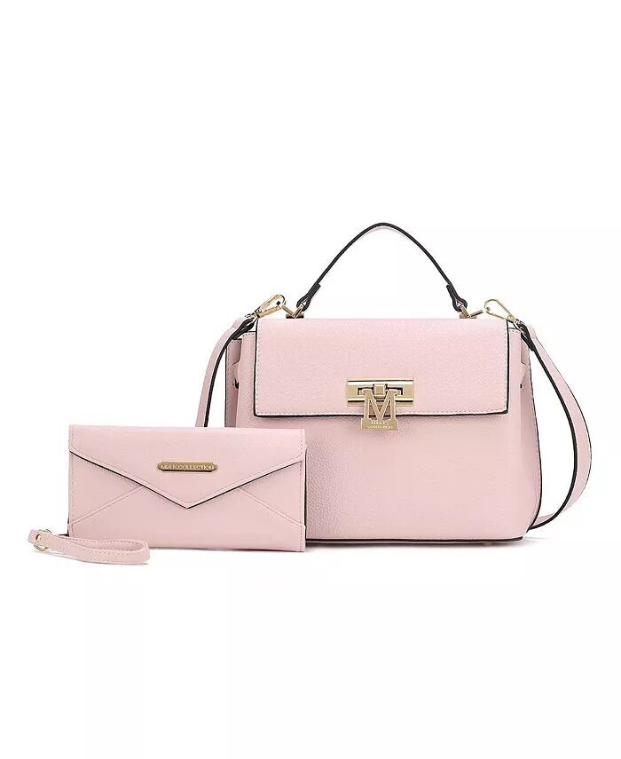 

Сумка-саквояж Hadley с кошельком на ремешке от Mia K Mkf Collection, синий