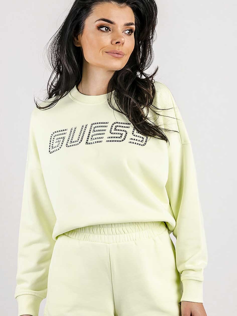 

Блуза Guess SKYLAR CN SWEATSHIRT, зеленый
