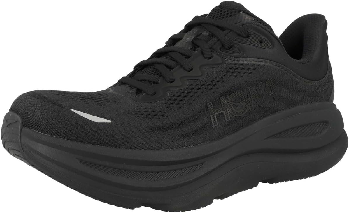 Мужские кроссовки Hoka Bondi 9, черный — фото 4