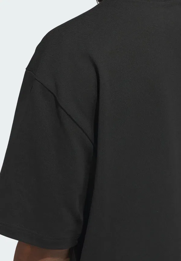 Футболка Adidas Performance tee basic t-shirt, черный — фото 4