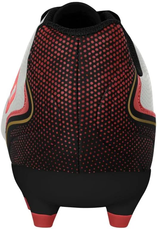 Мужские футбольные бутсы Umbro Tocco 5 League, светло-серый/красный/черный — фото 2