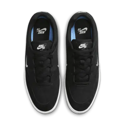 Кроссовки Nike SB Malor, цвет Black/Black/White/White — фото 4