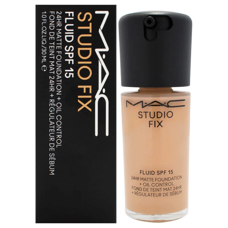 Тональная основа Mac Ladies Studio Fix Fluid SPF 15 24 часа Матовая, 30 мл, оттенок NC37 Средне-бежевый с нейтральным подтоном, макияж 773602642915, нейтральный