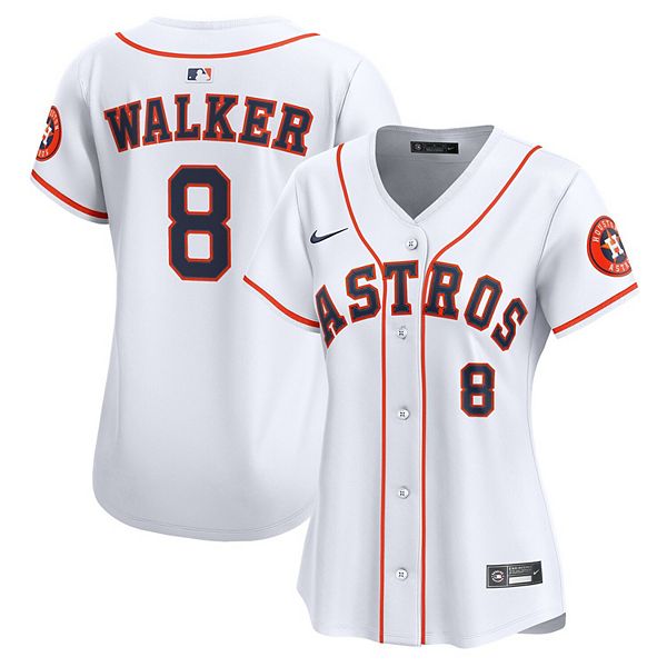 

Женская бейсболка christian walker white houston astros home limited player jersey Nike