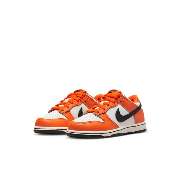 Кроссовки dunk low 'sail safety orange black' Nike, мультиколор — фото 3
