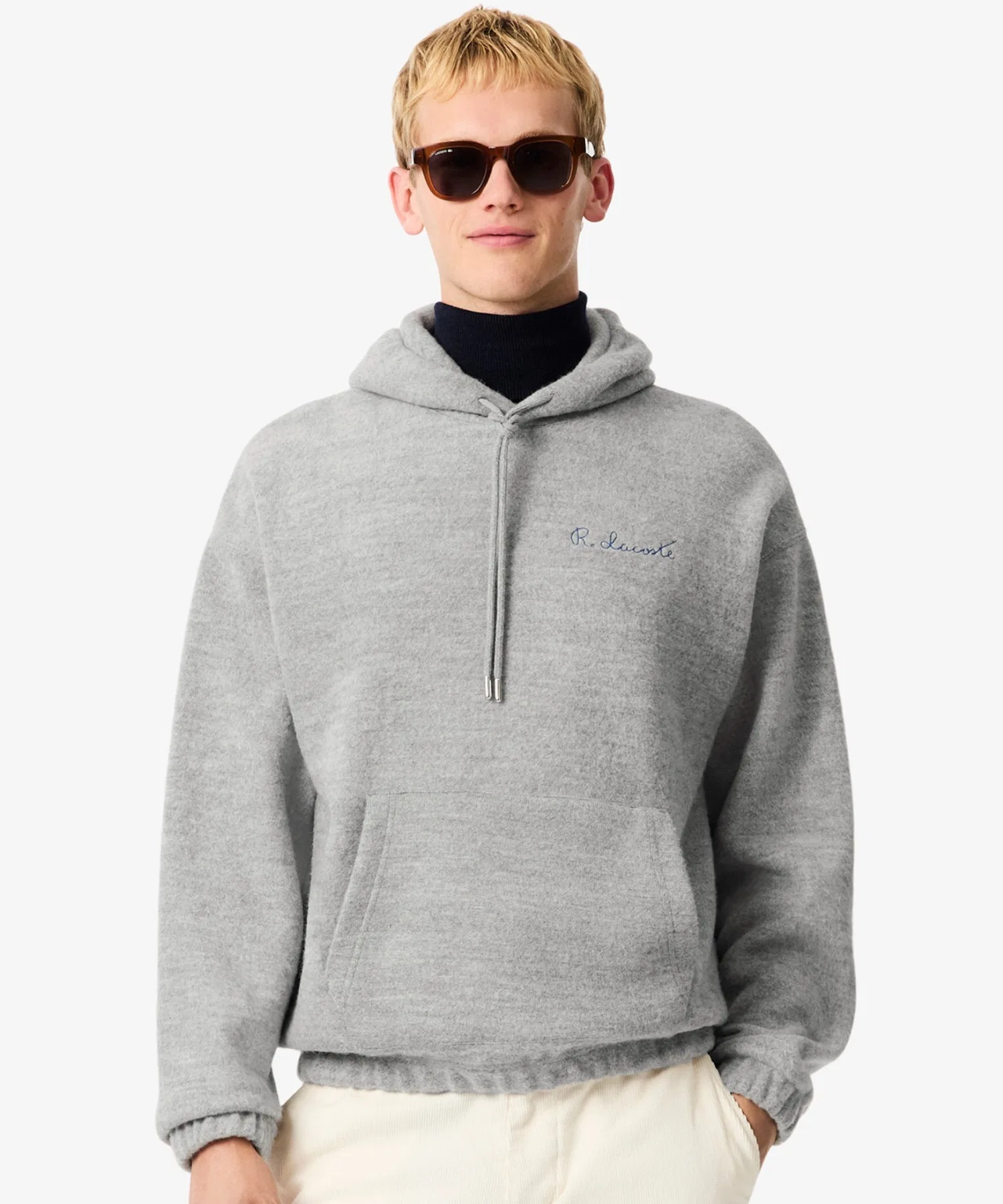 Толстовка Signature Stitch, Однотонная, Черная