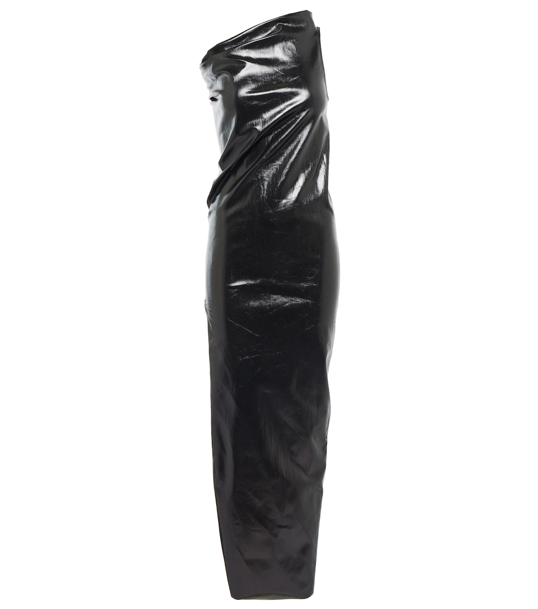 

Платье миди на одно плечо Rick Owens, черный