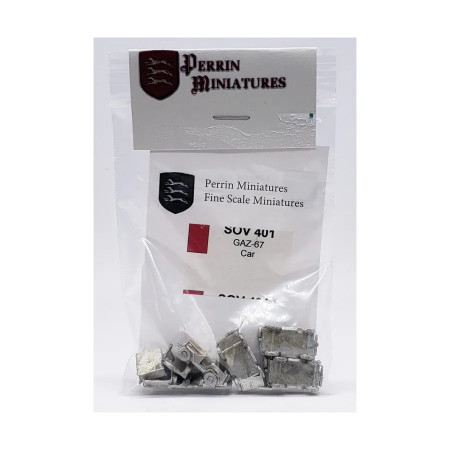 

Автомобиль ГАЗ67, WWII Miniatures - USSR (10mm) (Perrin Miniatures)