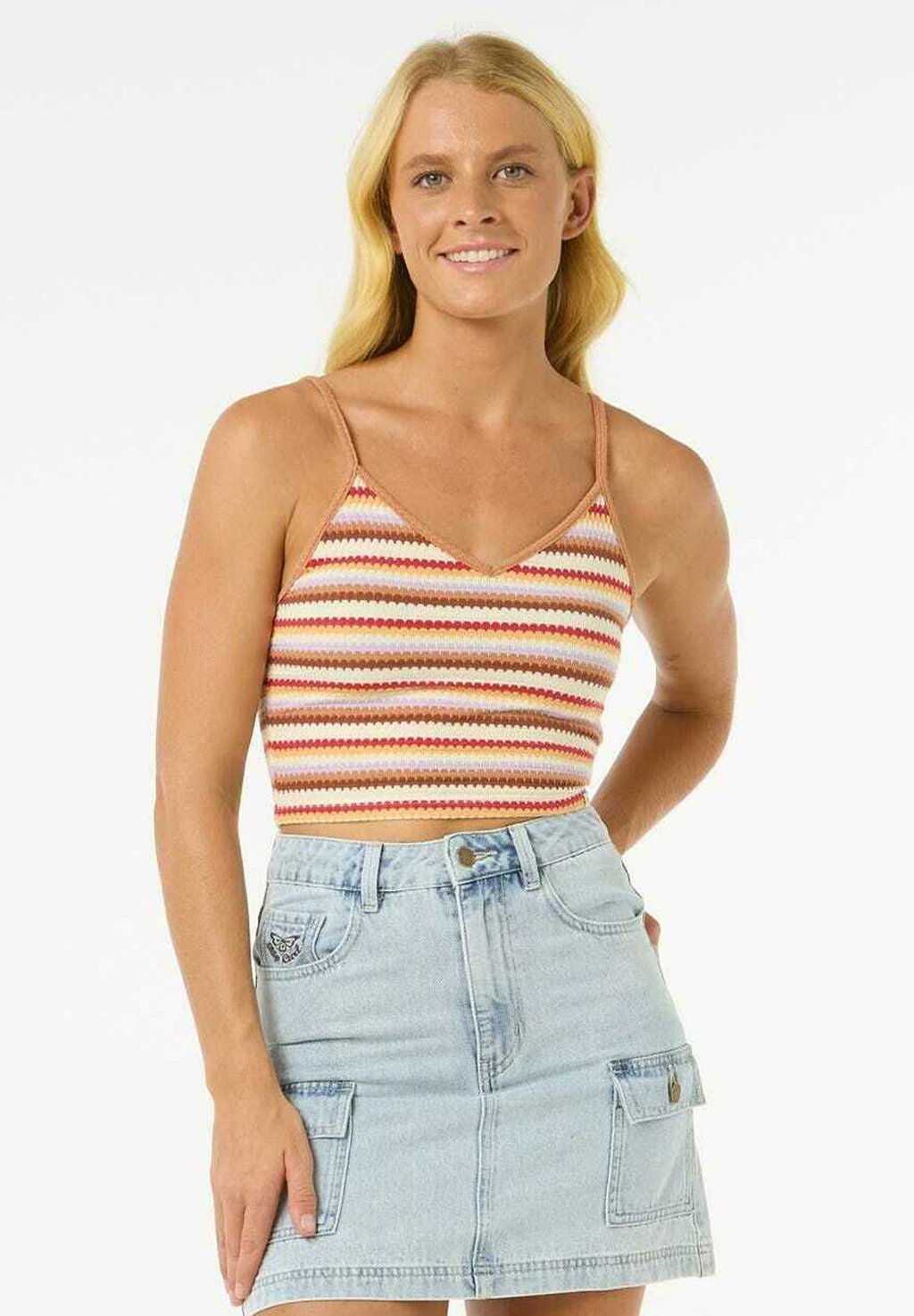 

Топ BOBBI STRIPE CAMI Rip Curl, мультиколор