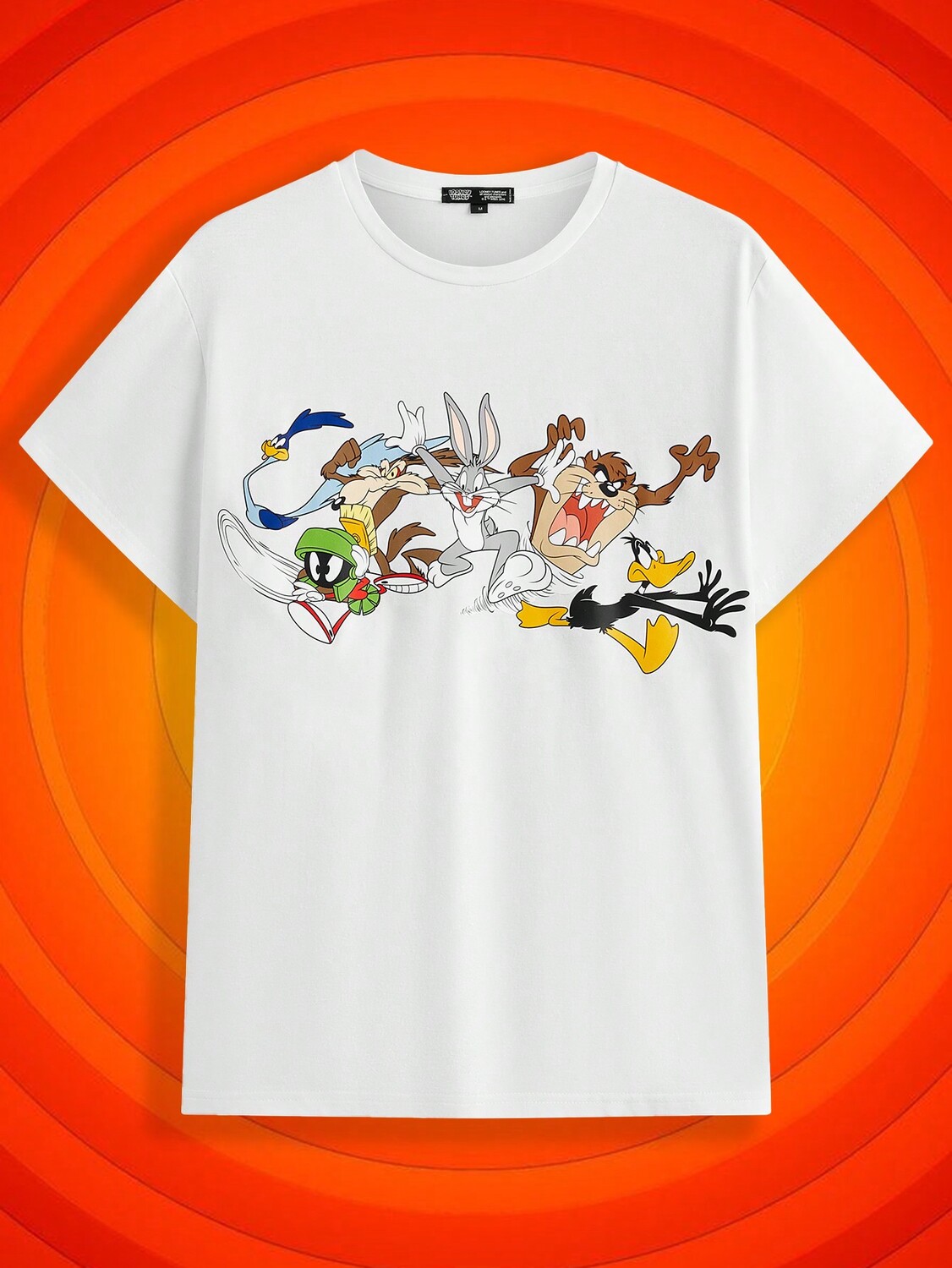 

Мужская футболка LOONEY TUNES Looney Tunes X Shein, белый