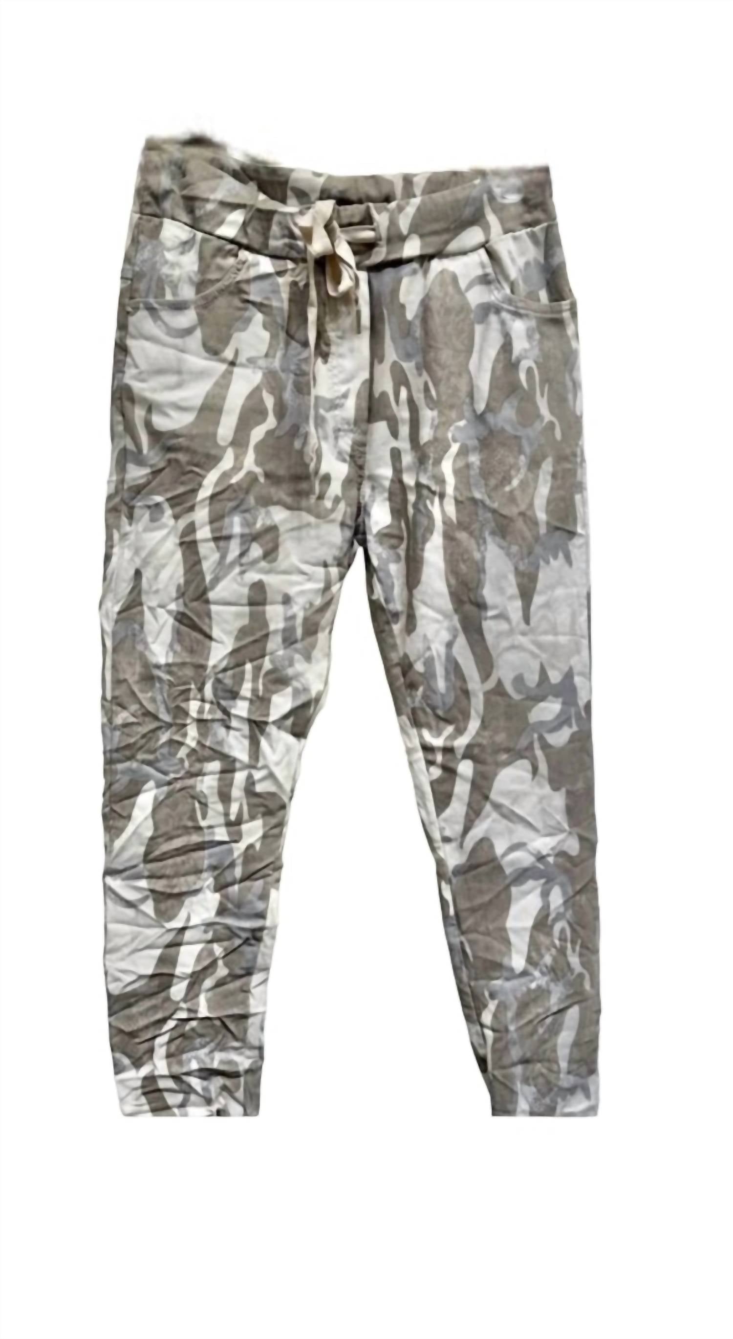 

Женские спортивные штаны Faded Snake в камуфляжном цвете Venti6, цвет camo