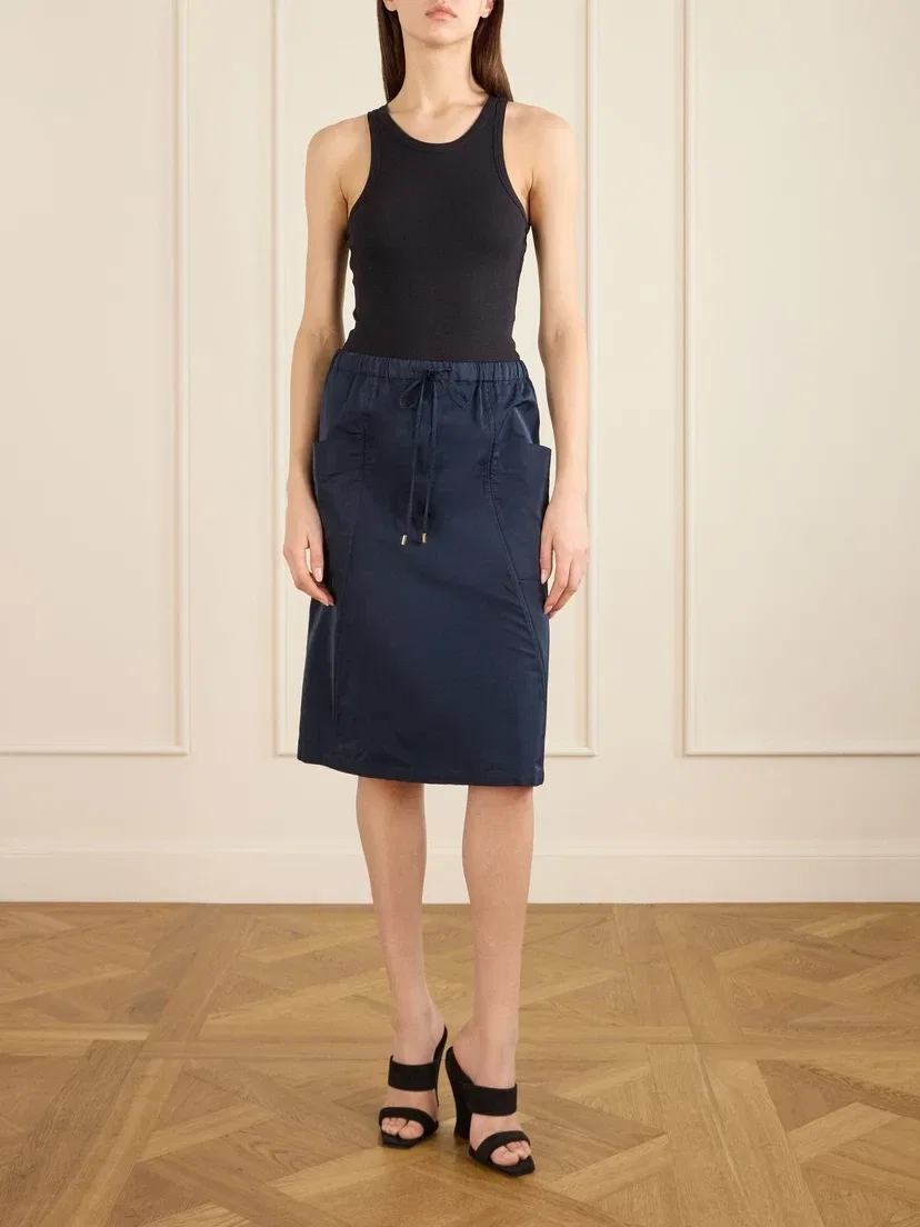 Юбка-ракушка Alaïa, синий — фото 2