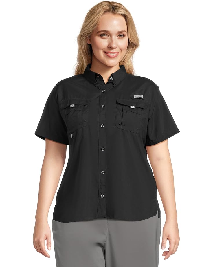 

Рубашка Columbia Plus Size Bahama II Short, черный