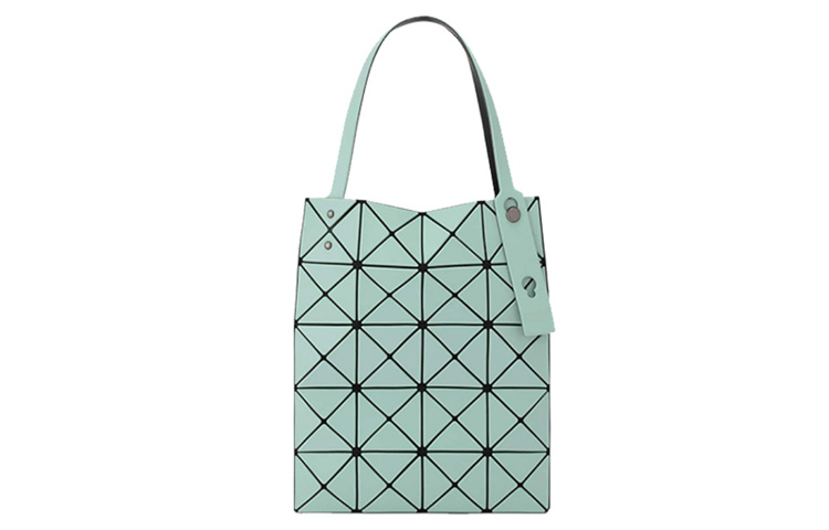 

ISSEY MIYAKE Сумка-тоут Lucent Boxy PVC Small Square Box, сумка для покупок, сумка на плечо, сумка-тоут, женская, мятно-зеленая