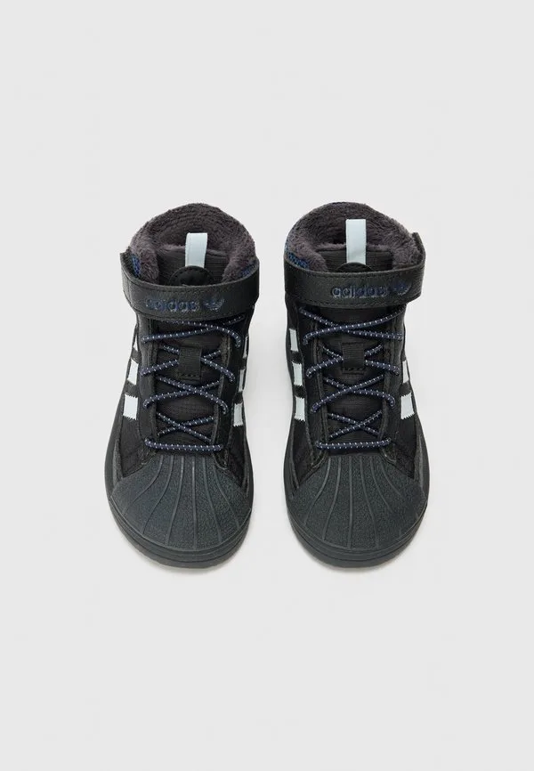 Зимние ботинки superstar trek унисекс Adidas Originals, Core Black/Halo Blue/Carbon — фото 4