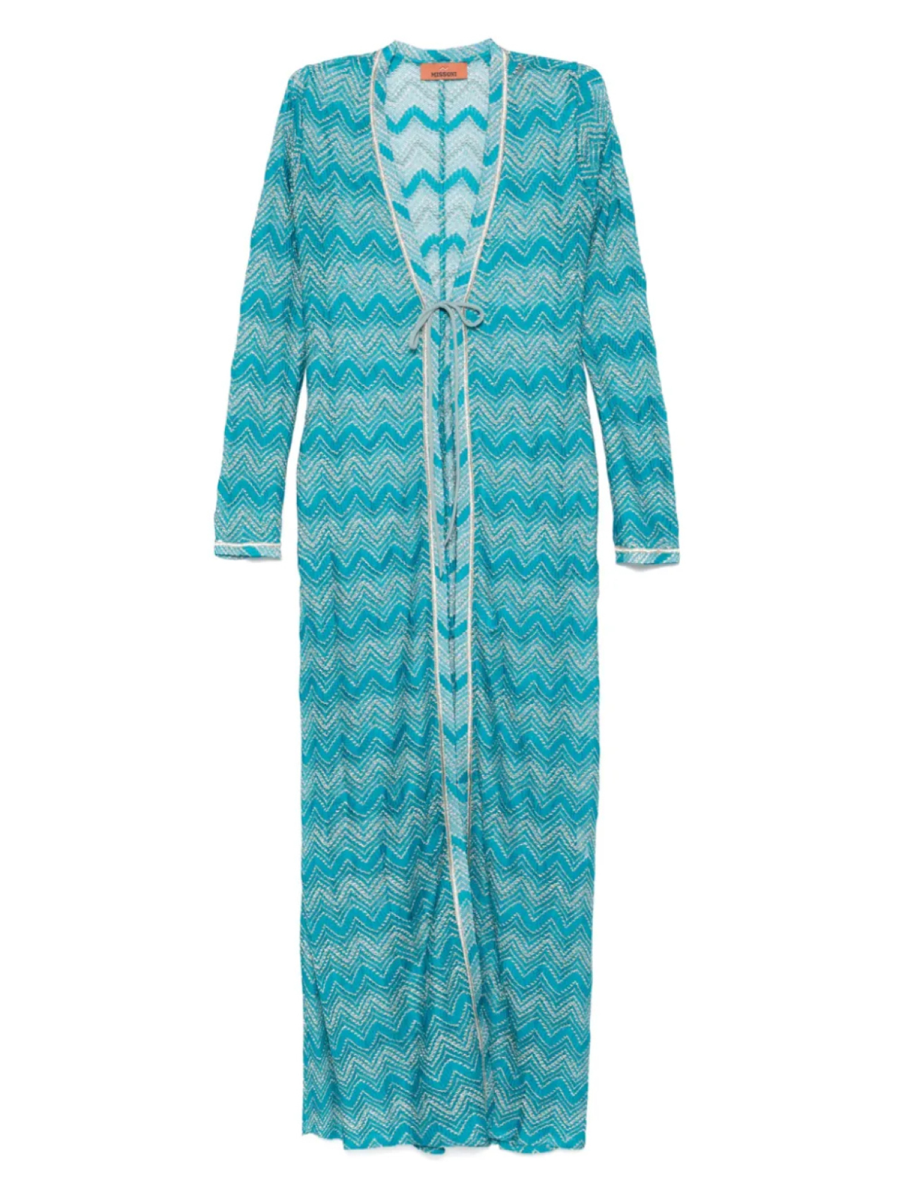 

Накидка с принтом Missoni, синий