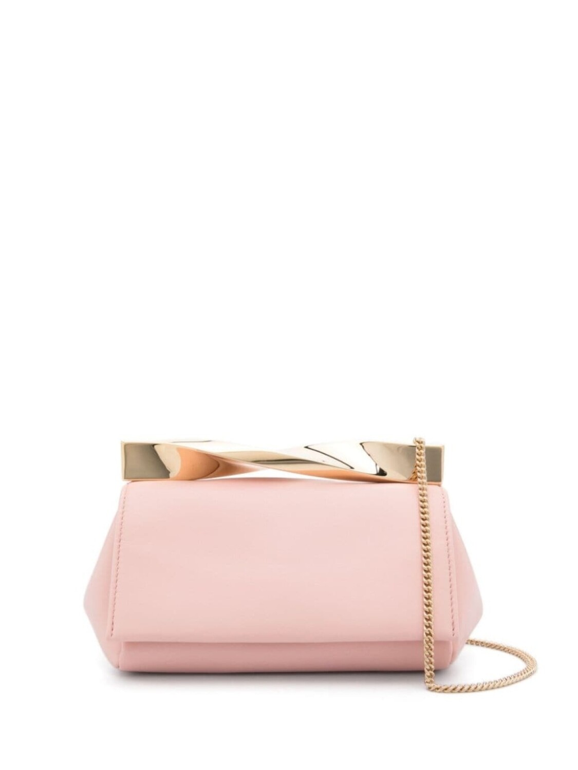 

Aquazzura мини-клатч Twist, розовый
