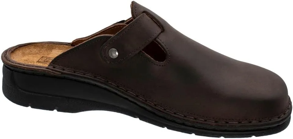 Мужские мюли марки Fischer, мюли из такой стали Fischer Markenschuh, мокко — фото 2