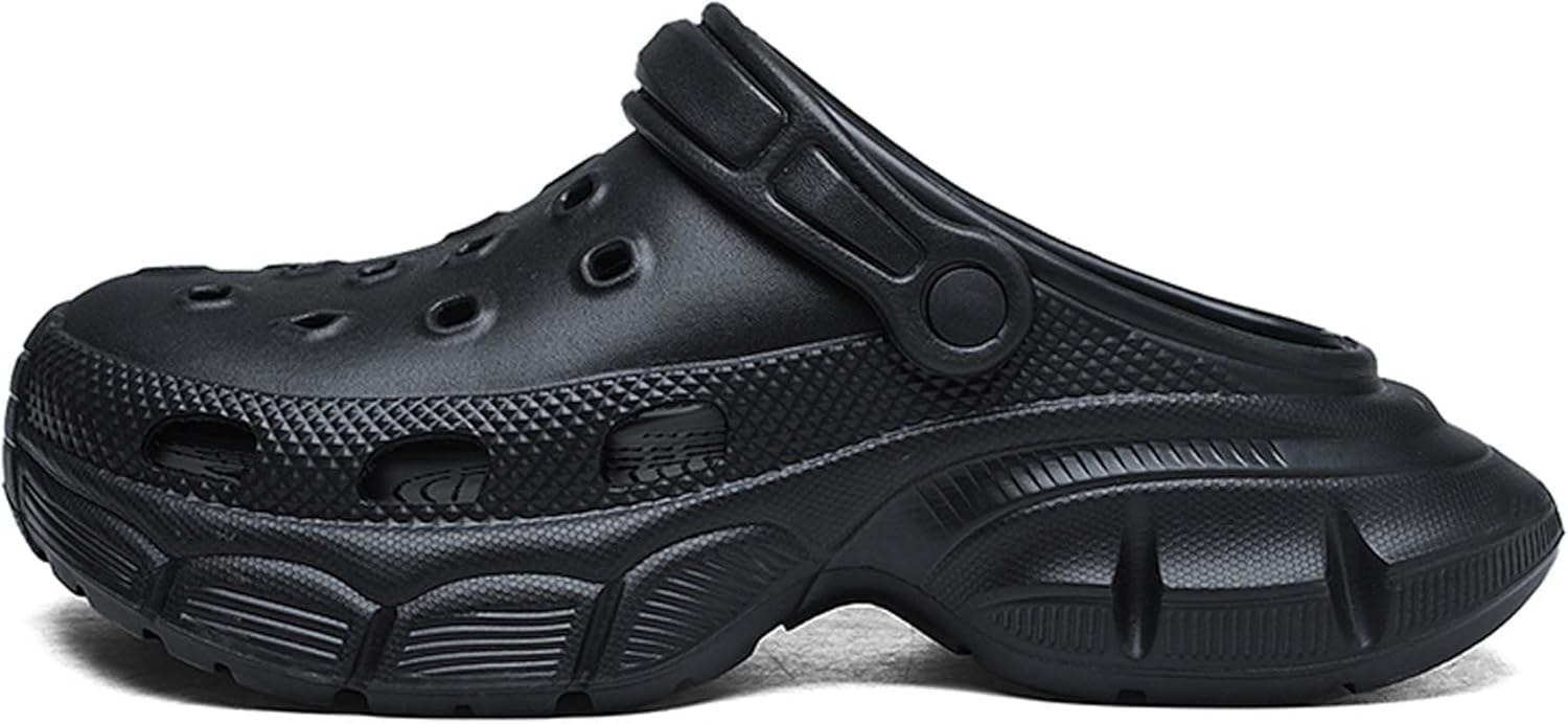 

Унисекс садовые сабо из премиального EVA-материала, наружная толстая подошва, противоскользящие Generic, черный