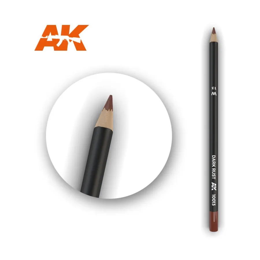 

Карандаш для выветривания темной ржавчины, Weathering Pencils (AK-Interactive)
