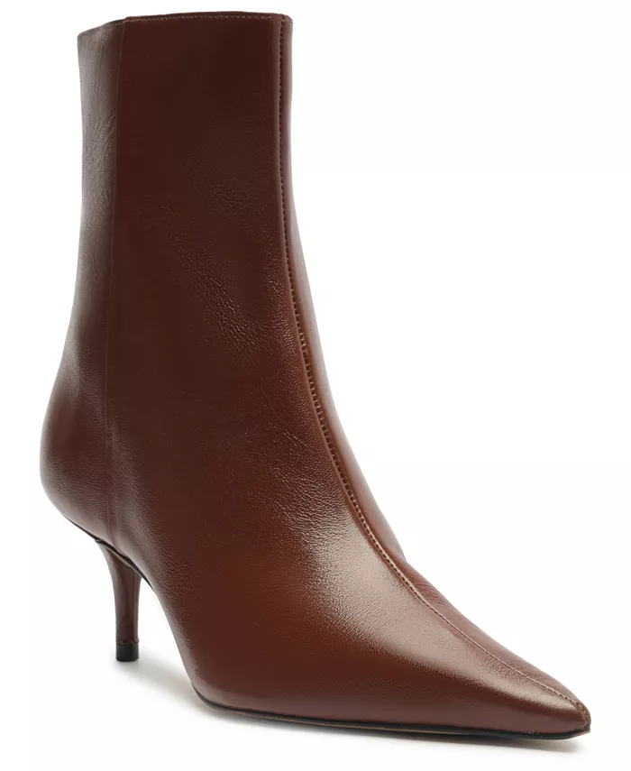 Женские ботильоны Sasha Low Stiletto Arezzo, коричневый