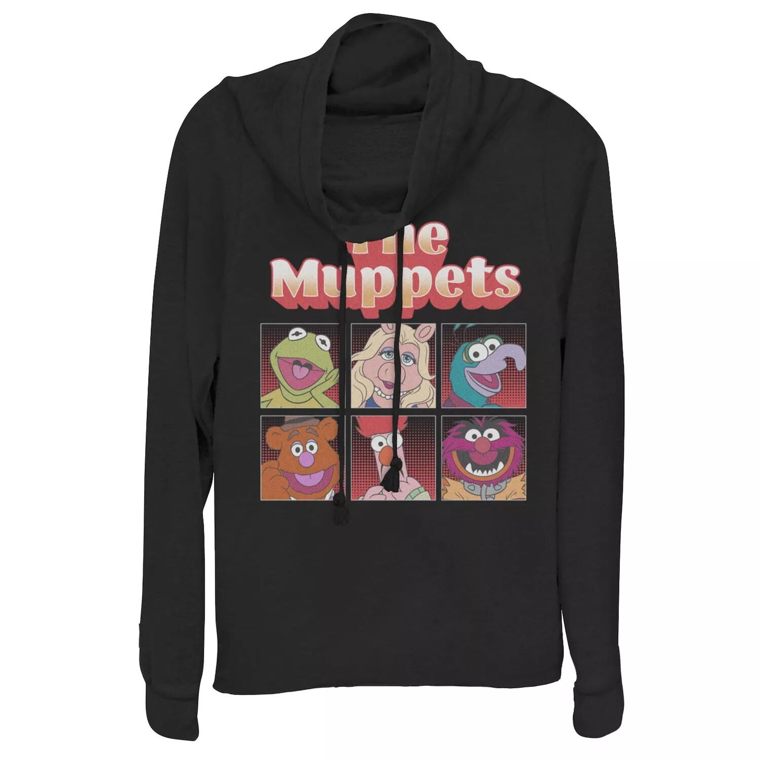 

Пуловер с капюшоном и воротником-хомутом для юниоров The Muppets Comic Box Up Licensed Character