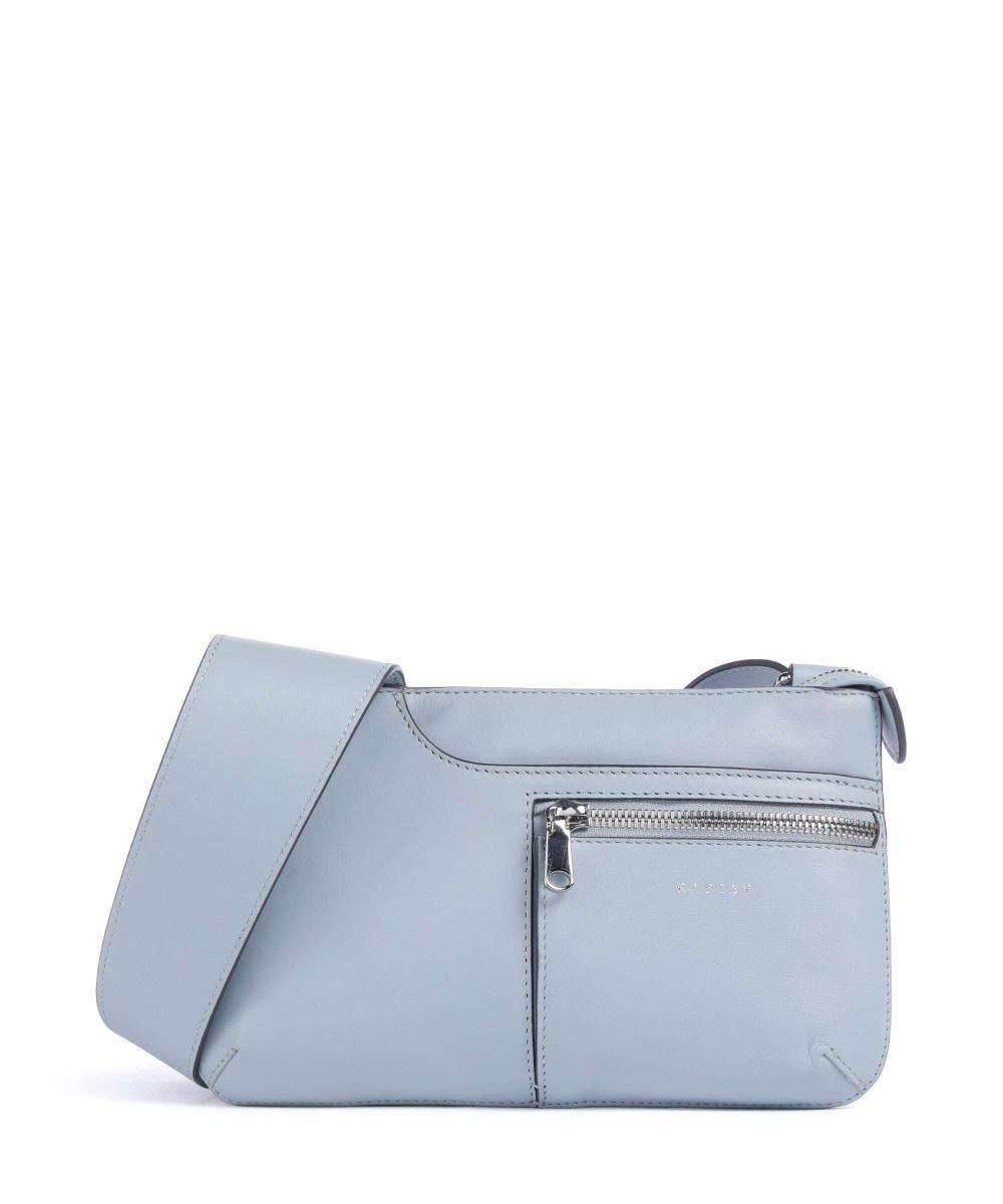 

Сумка через плечо с иконкой из мелкозернистой коровьей кожи Radley London, голубой