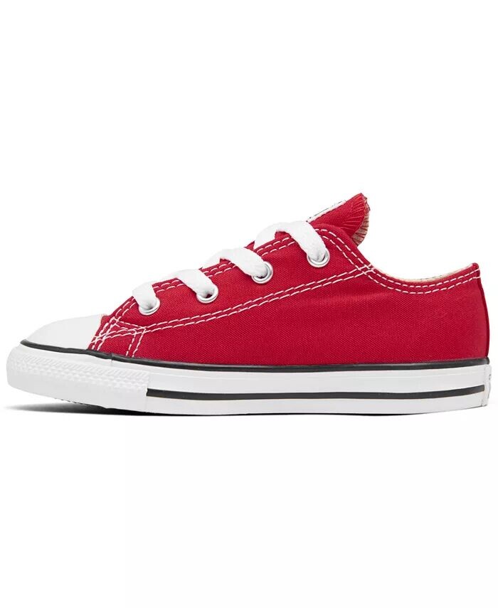 Оригинальные кроссовки Chuck Taylor Toddler от Finish Line Converse, красный — фото 3