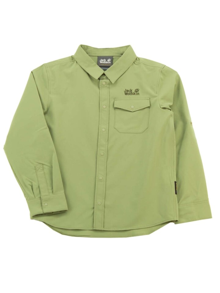 

Футболка Jack Wolfskin Shirt Treasure Hunter Funktion, зеленый