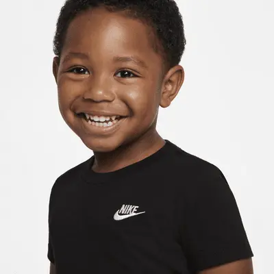 Футболка Nike Sportswear Toddler T-Shirt, черный — фото 3