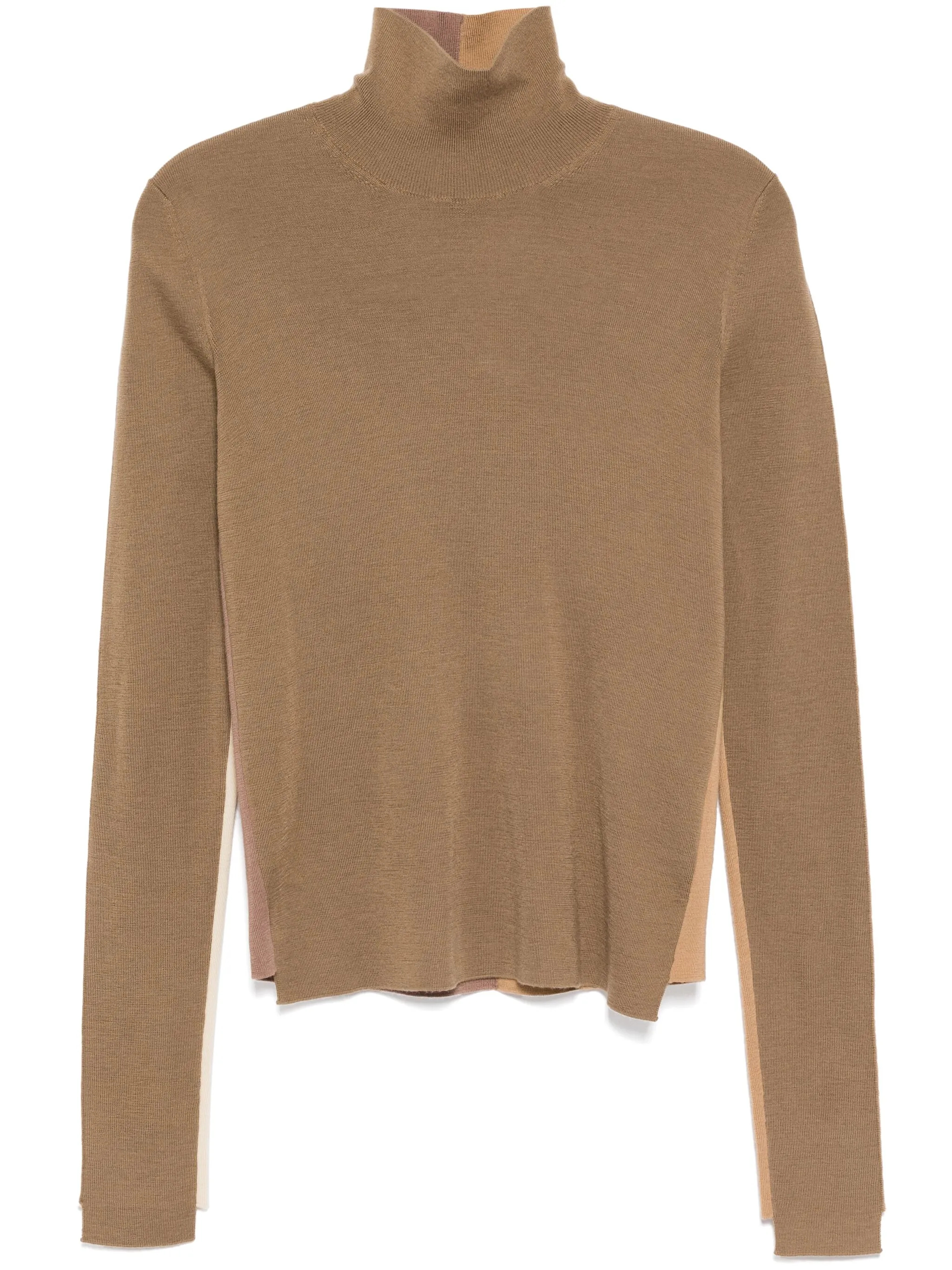 

Джемпер с высоким воротником Jnby, коричневый