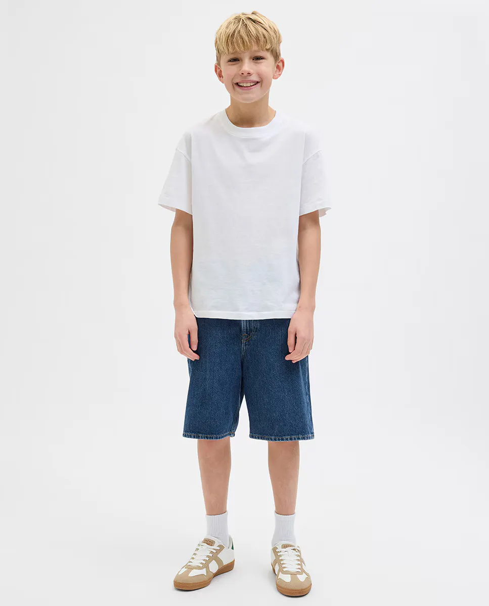

Бермуды для мальчика в стиле ковбоя loose fit Jack & Jones, синий