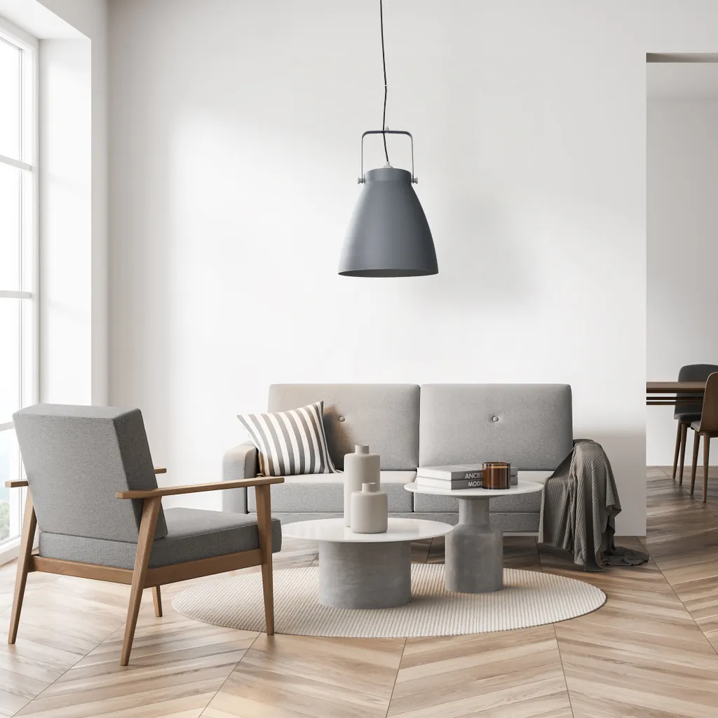 

Подвесной светильник Paco Home, серый