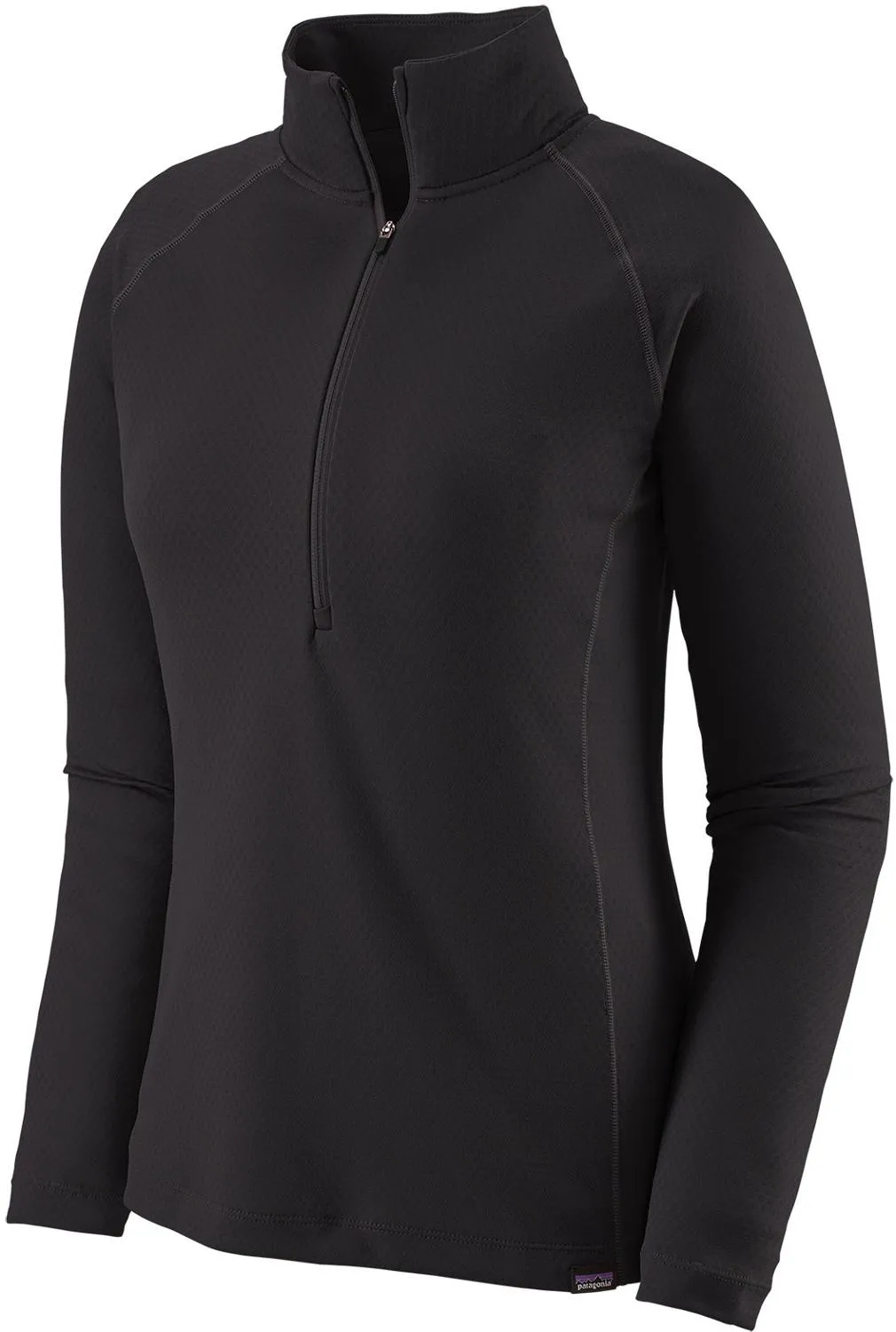 

Женская базовая кофта с молнией на шее Capilene Midweight Patagonia, Black