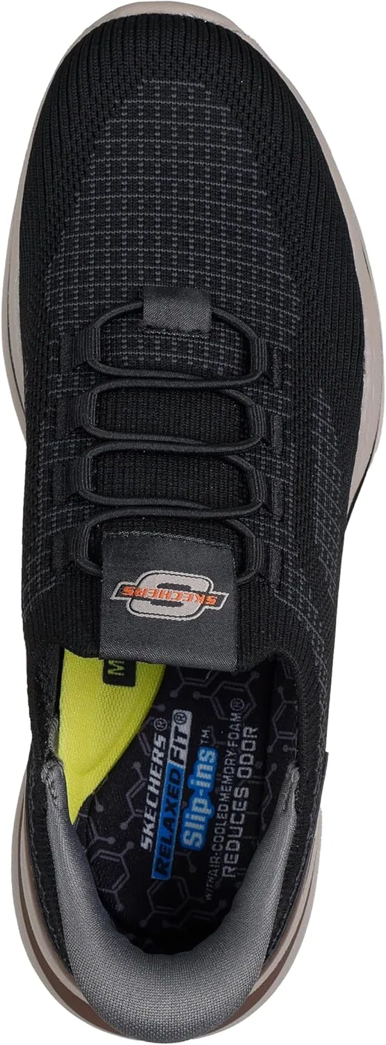 Мужские кроссовки Skechers Norlan - Alonso Solidus, Black — фото 3