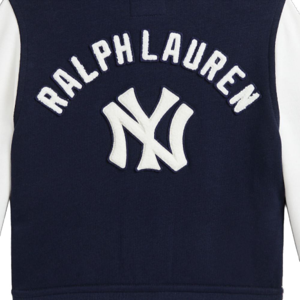 Бейсбольная куртка для детей Polo Ralph Lauren, синий — фото 4