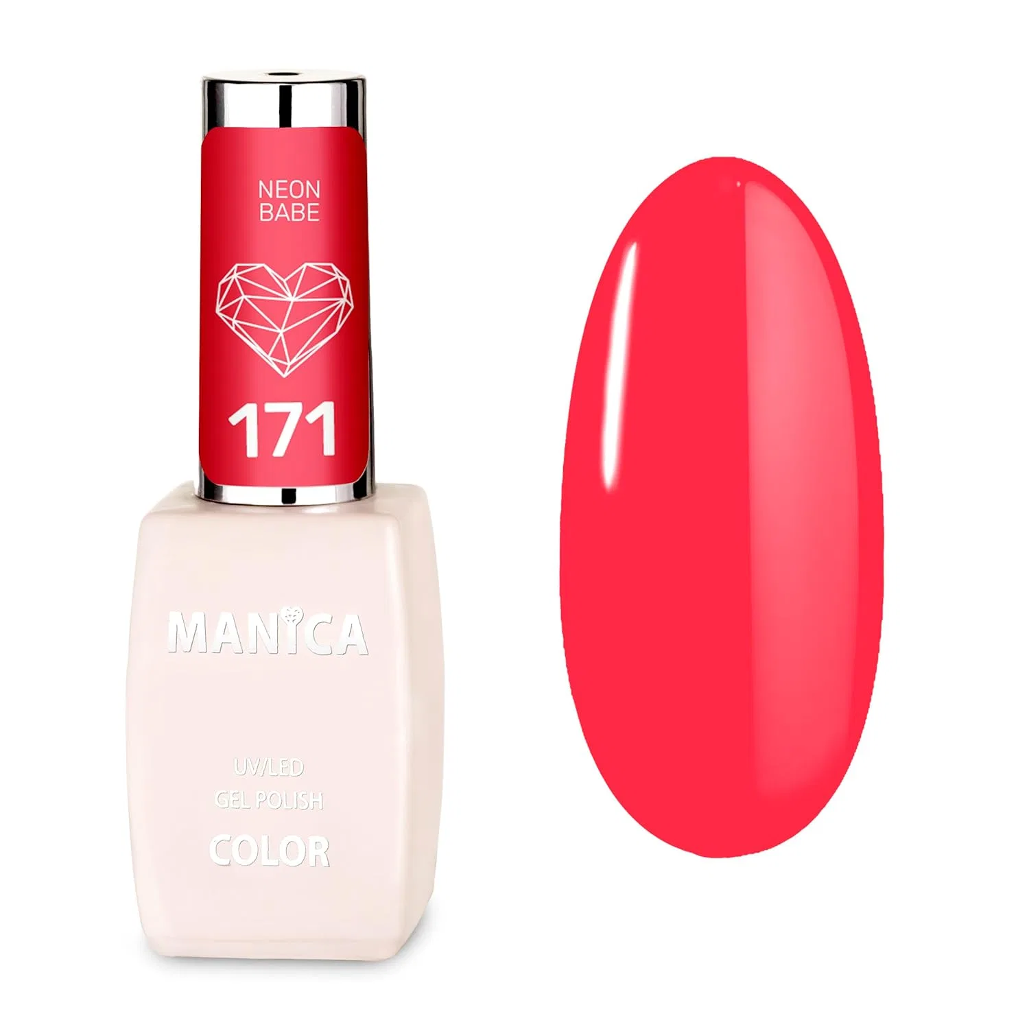 Профессиональный УФ-гель-лак Manica Neon Babe 171 Manica