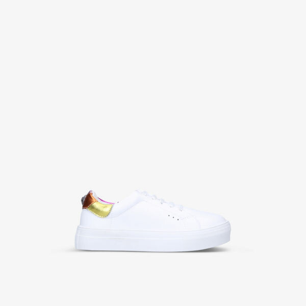 

Кожаные кроссовки на платформе Mini Laney Eagle 7-9 лет Kurt Geiger London, цвет mult/other