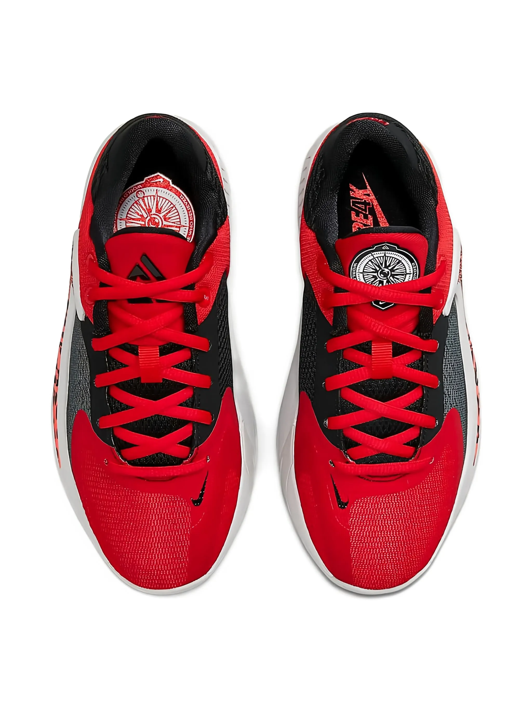 Кроссовки Zoom Freak 4 Safari Nike Kids, красный — фото 3