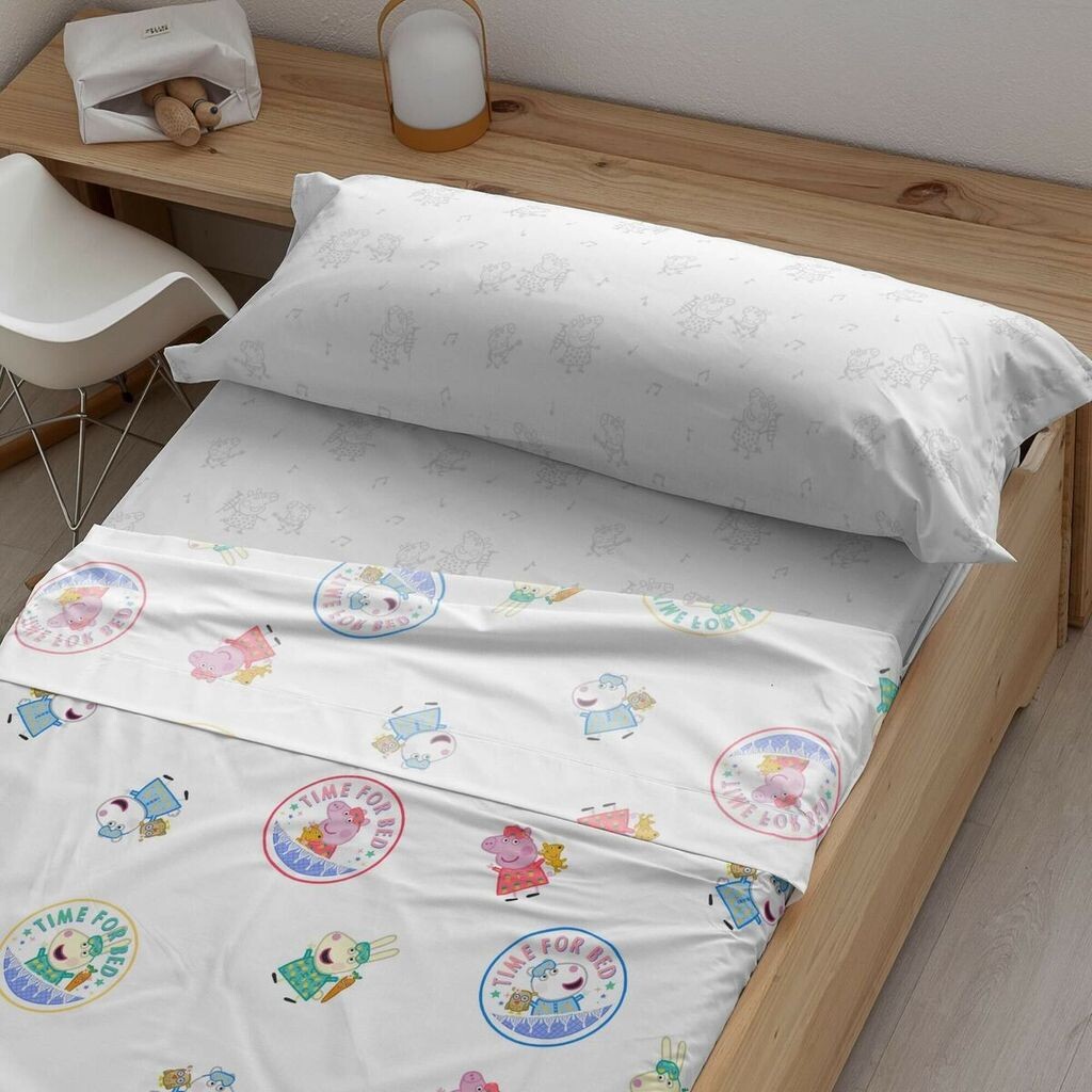 

Красочный комплект постельного белья «Свинка Пеппа» Time Bed Peppa Pig