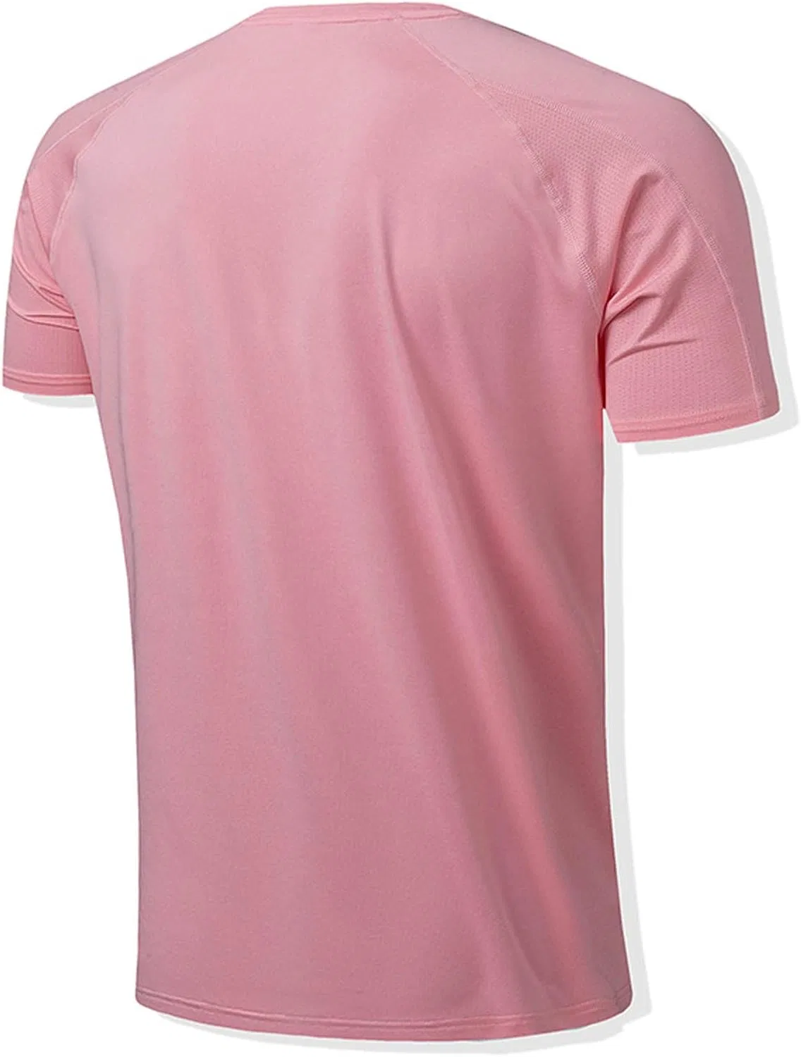 Футболка для тренировок мужская, Quick Dry, A01_pink — фото 2