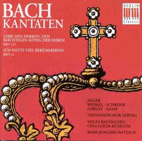 

CD диск Bach / Auger / Rotzsch / New Bach Collegium: Cantatas