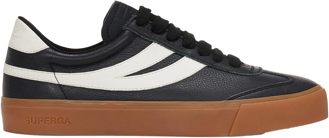 Кроссовки Superga Unisex-Adult 4834 Club S Swallow, белый/слоновая кость/пурпурный/серый/черный — фото 4