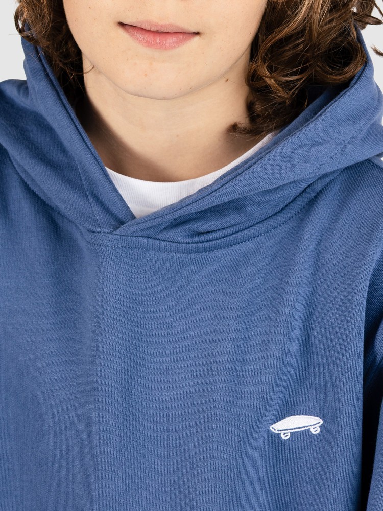 Толстовка Vans Salton Loose Po Kids Hoodie, true navy — фото 3