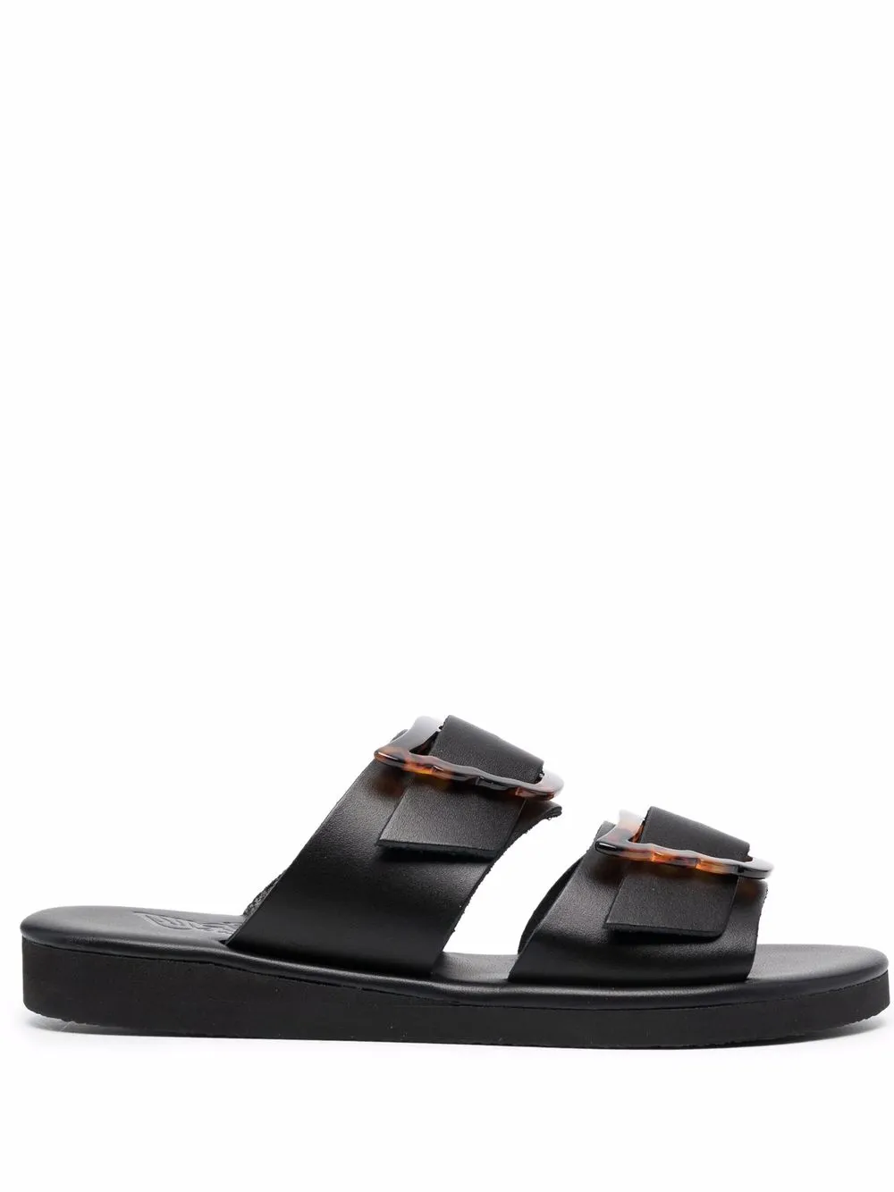 Сандалии Iaso с массивными пряжками Ancient Greek Sandals, черный