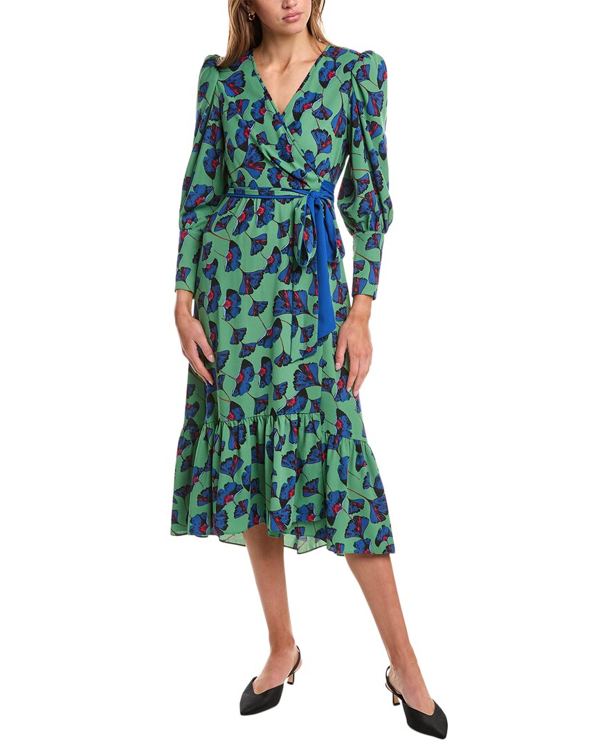 

Платье макси от Diane von Furstenberg Blade, зеленый